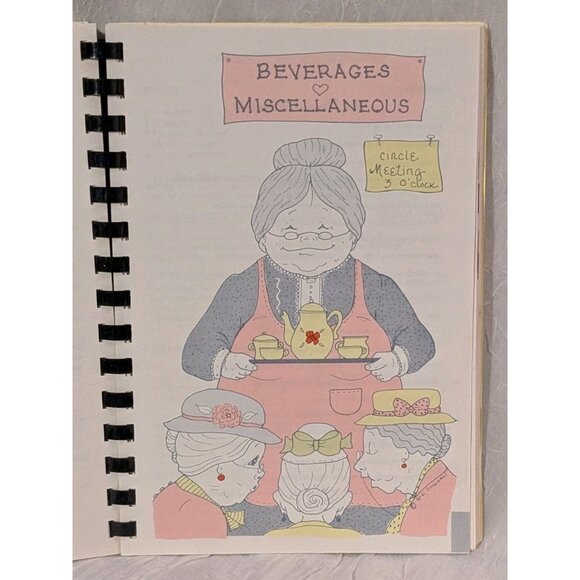 1992 Sharing Recipes Cookbook MN 1st Presbyterian Church Wrenshall Hot Dish Vtg - Picture 2 of 15